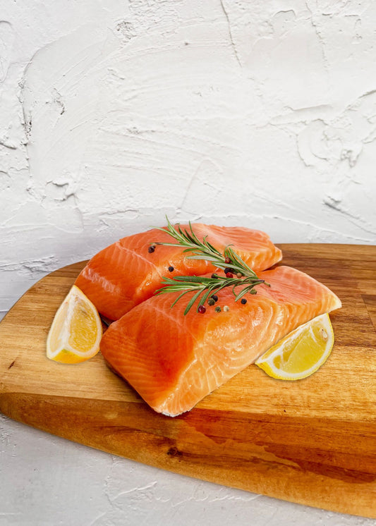 New Zealand King Salmon (Mix of Portion & Tail)